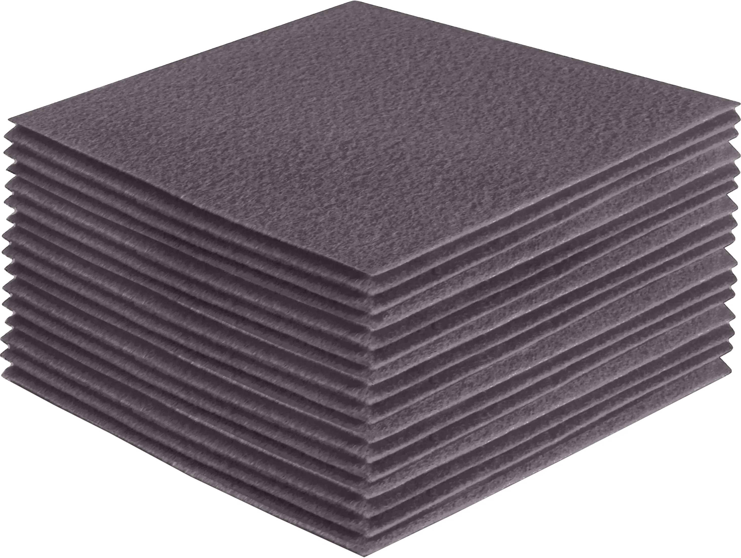 Acrylic Felt Craft Sheet Packs | Platinum Grey