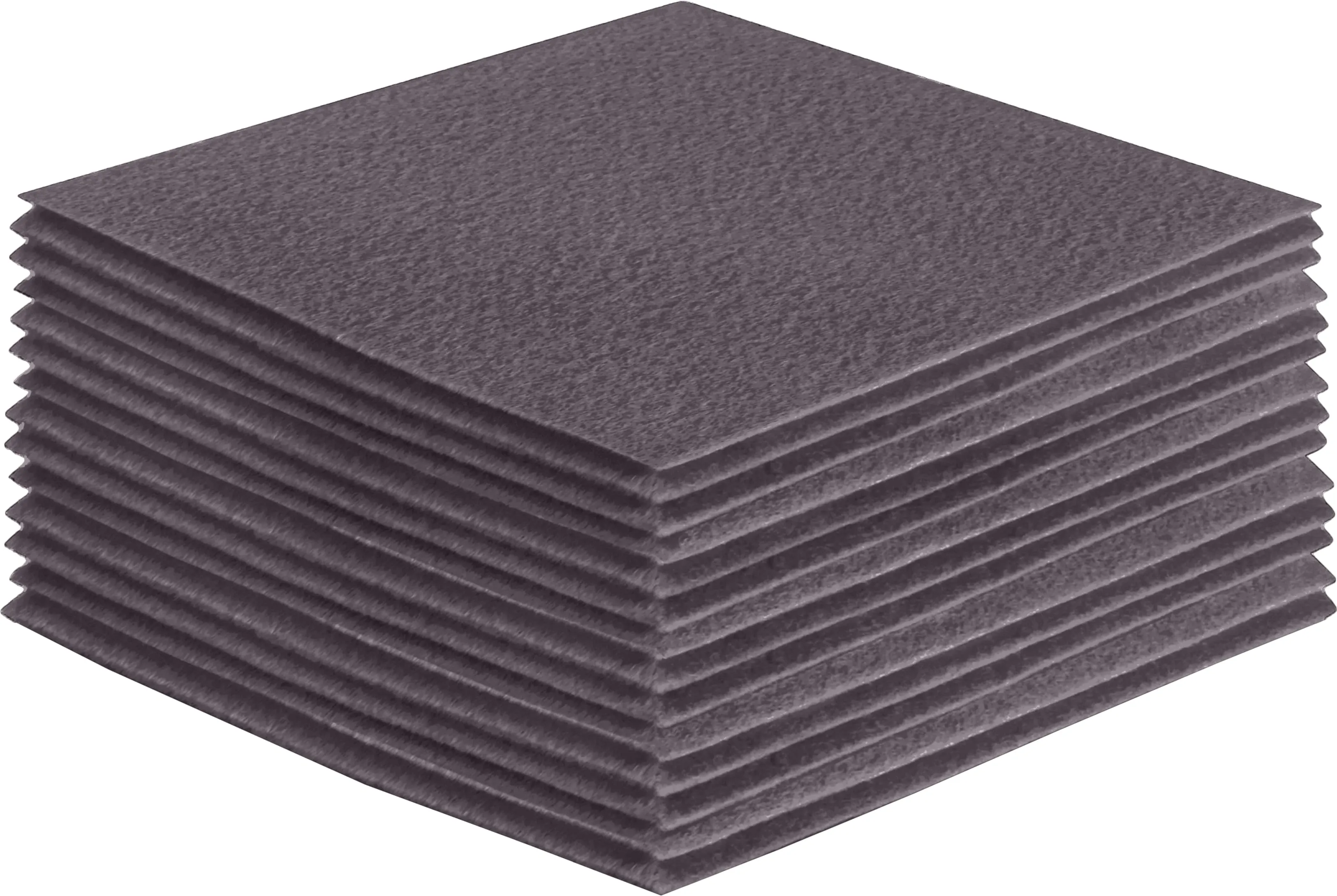 Acrylic Felt Craft Sheet Packs | Platinum Grey