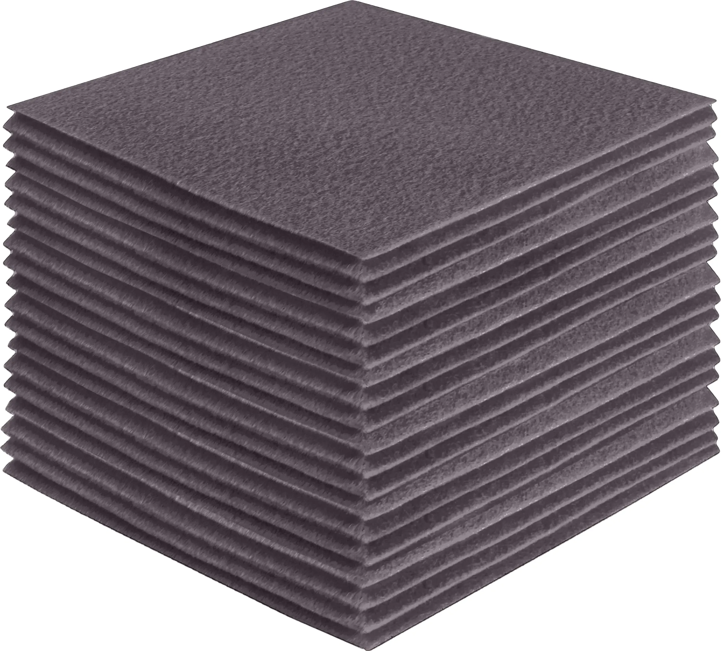 Acrylic Felt Craft Sheet Packs | Platinum Grey