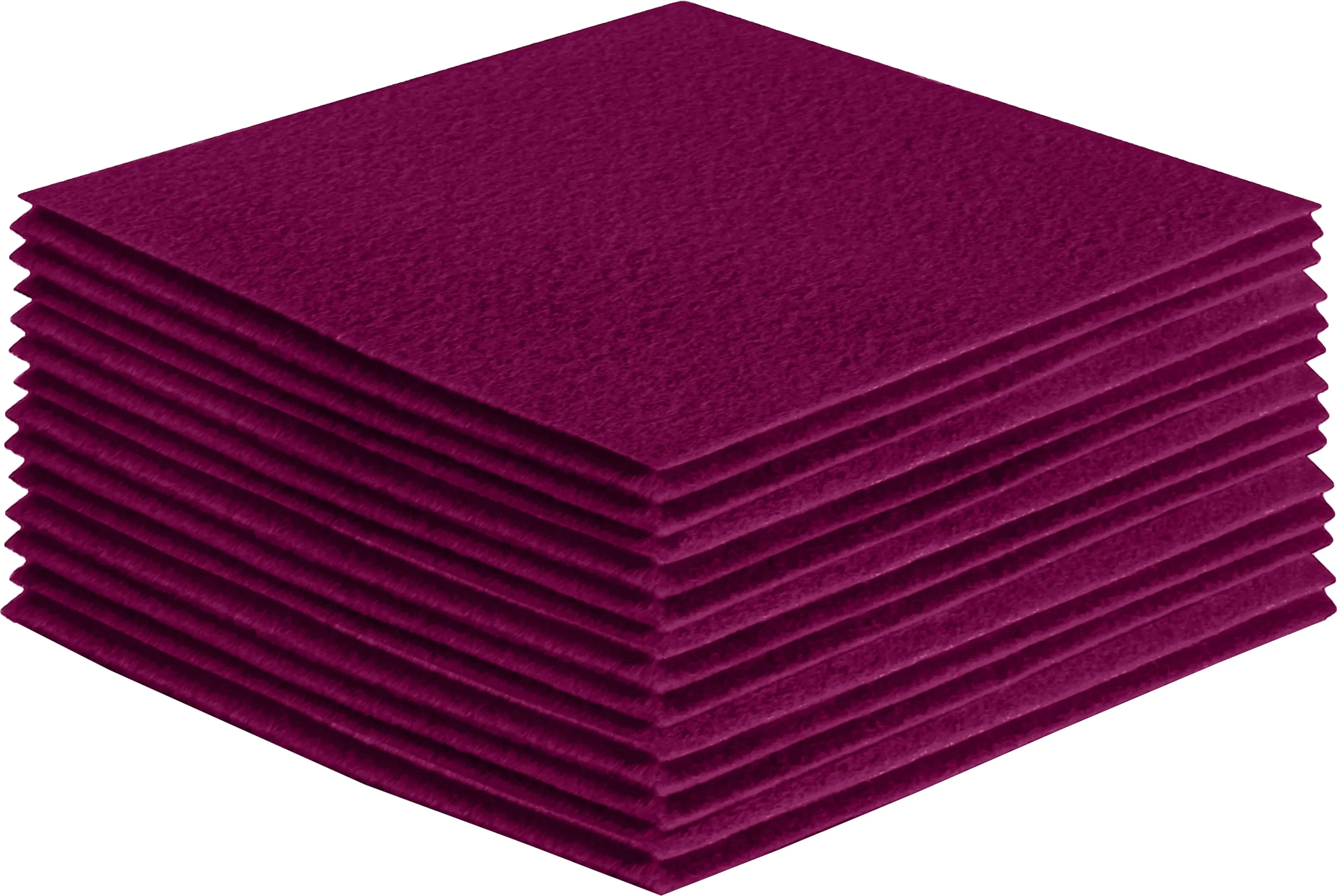 Acrylic Felt Craft Sheet Packs | Rose