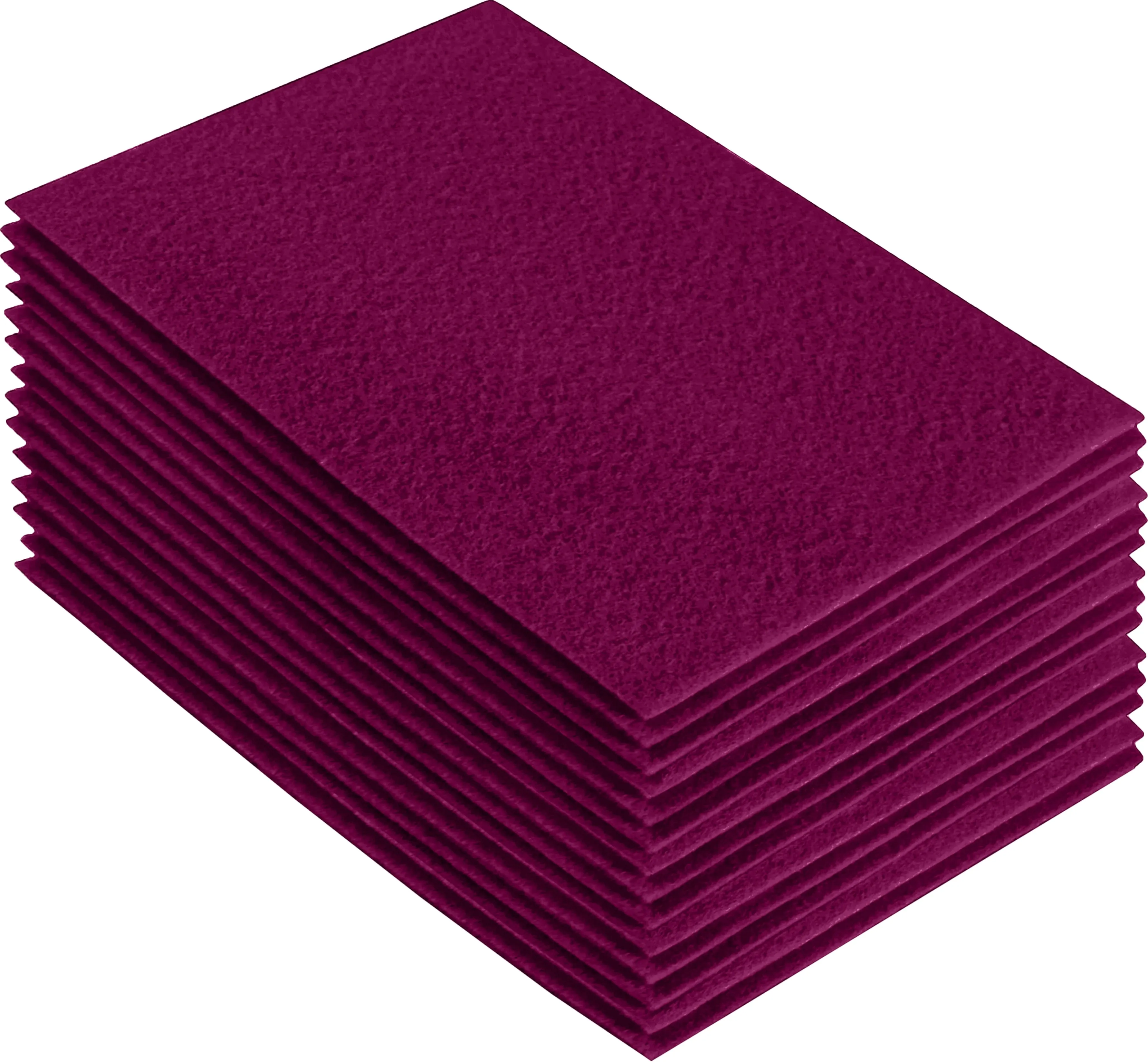 Acrylic Felt Craft Sheet Packs | Rose