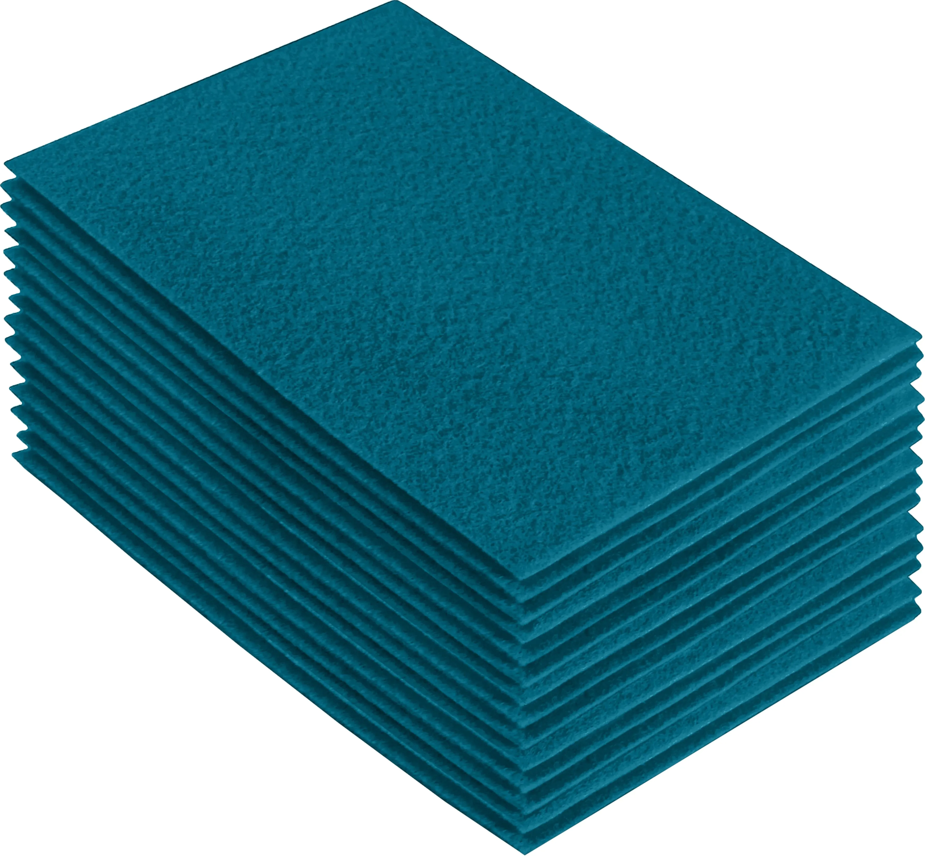 Acrylic Felt Craft Sheet Packs | Turquoise A14