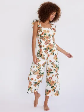 Alessia Jumpsuit in Antique Rose Floral