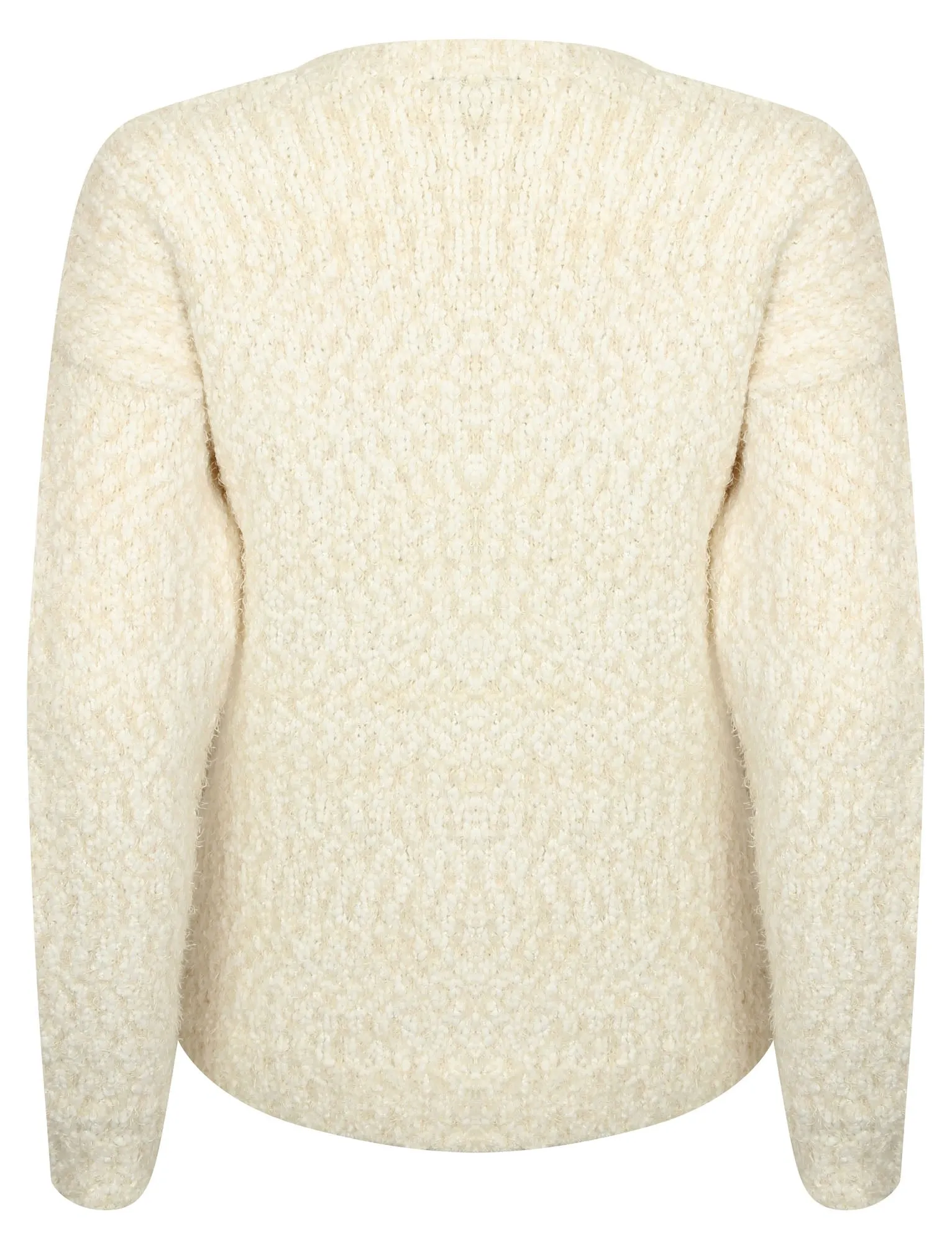 AR Nile Knitted Crew Neck Jumper in Angel Wing - Amara Reya