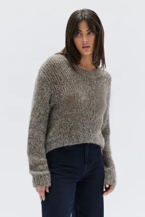 Assembly Label - Elise Knit - Clove Marle