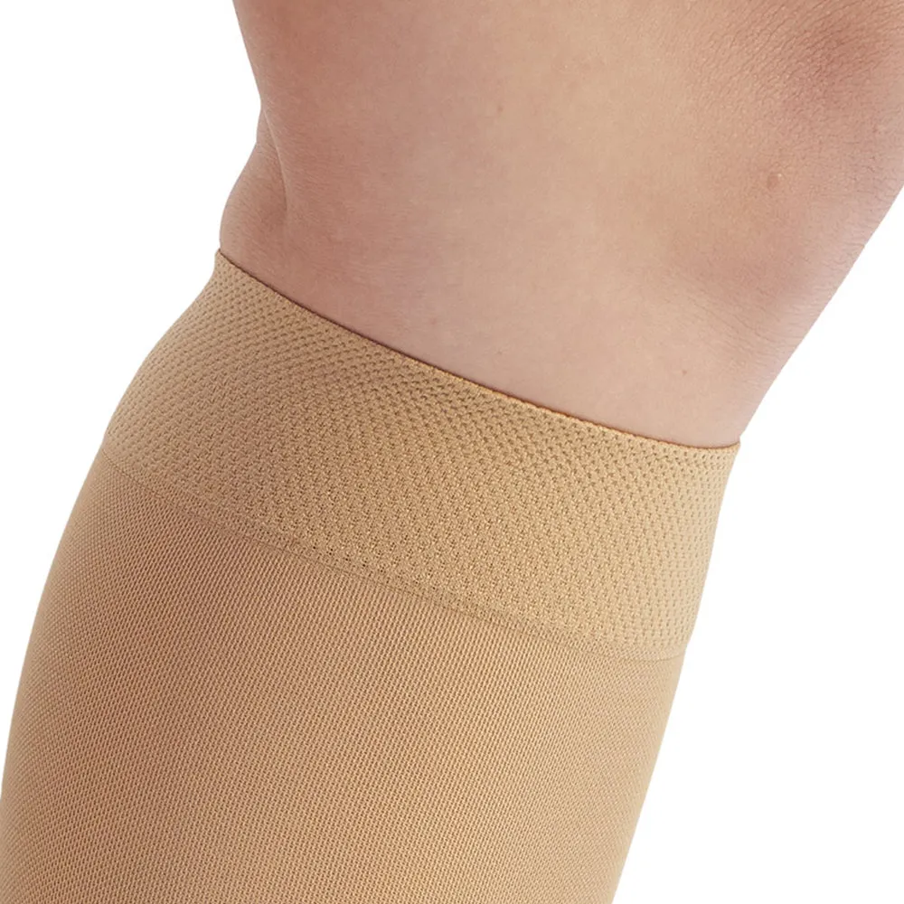 AW Style 209 Microfiber Opaque Closed Toe Knee Highs - 15-20 mmHg