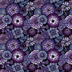 Blooming Elegance - Purple