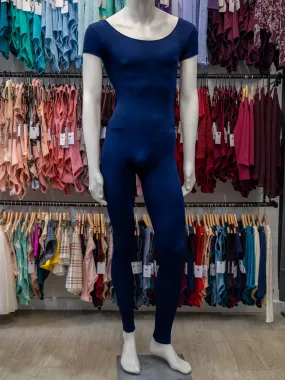 Blue Short Sleeve Dance Unitard MP472