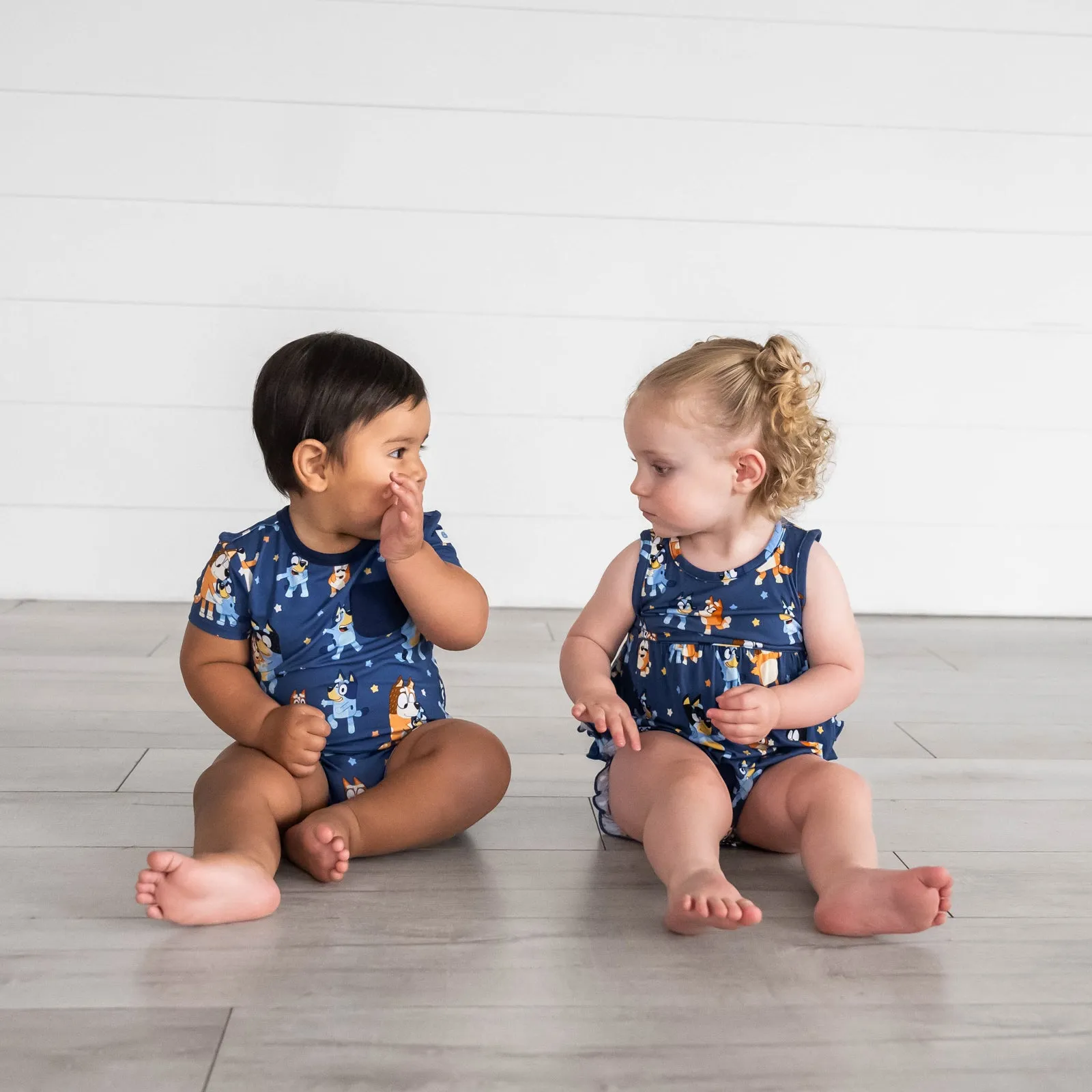 Bluey Dance Mode Bubble Romper