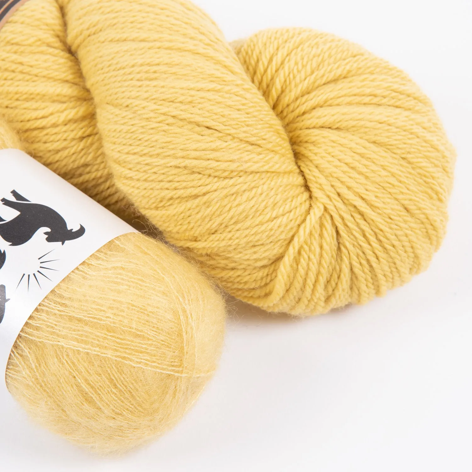 BUTTERCUP MOHAIR MATCH TRIO DK