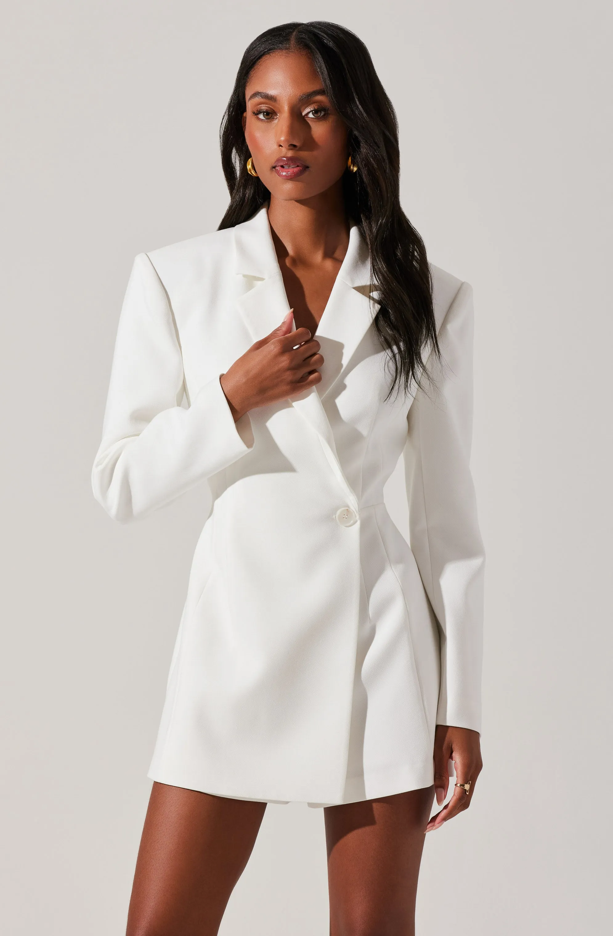 Callista Fitted Blazer Romper