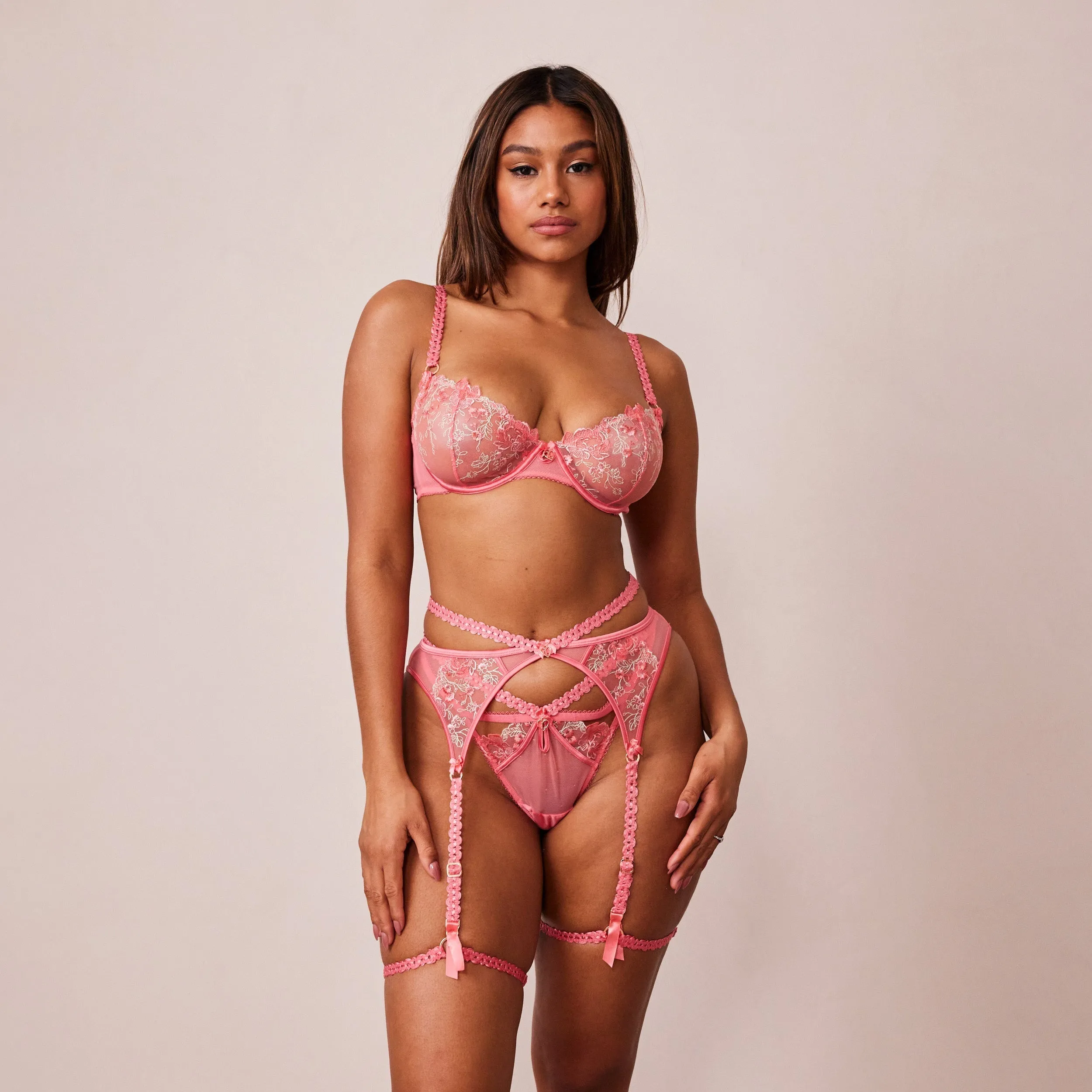 Casey Intimates Bra (Set) - Pink