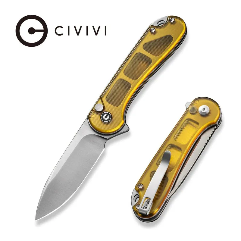 CIVIVI Button Lock Elementum II Pocket Knife Ultem Handle