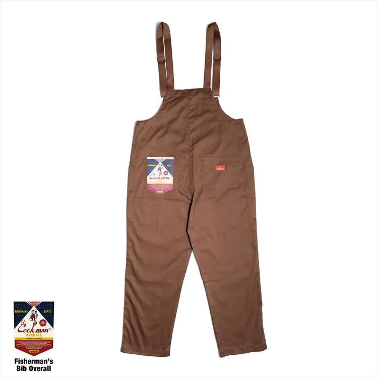 Cookman Fisherman's Bib Overall - Chocolate