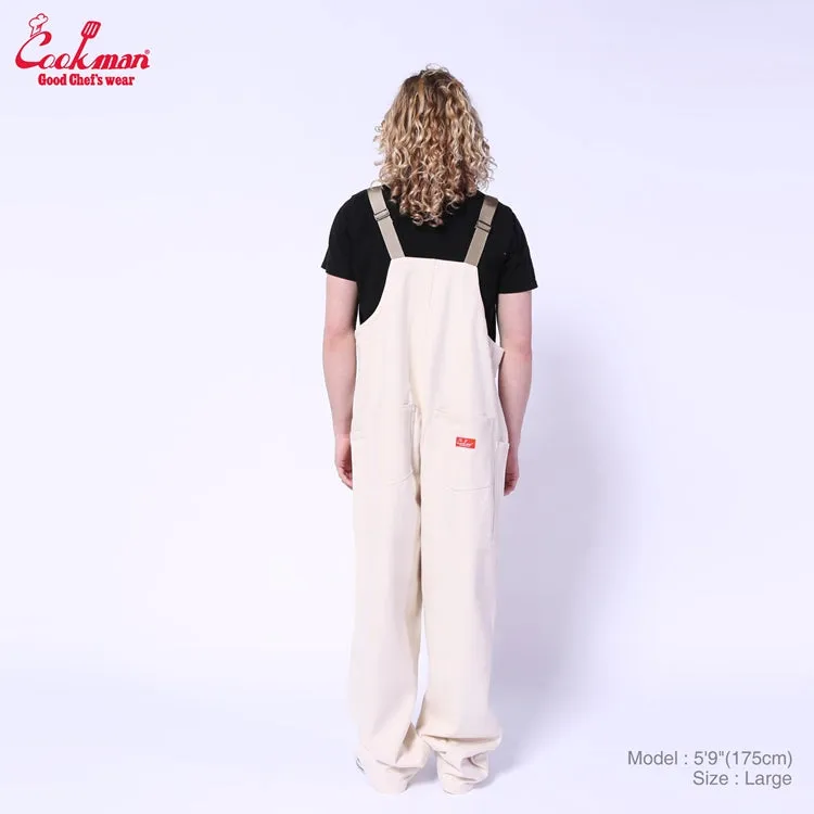 Cookman Fisherman's Bib Overall - Denim : Natural