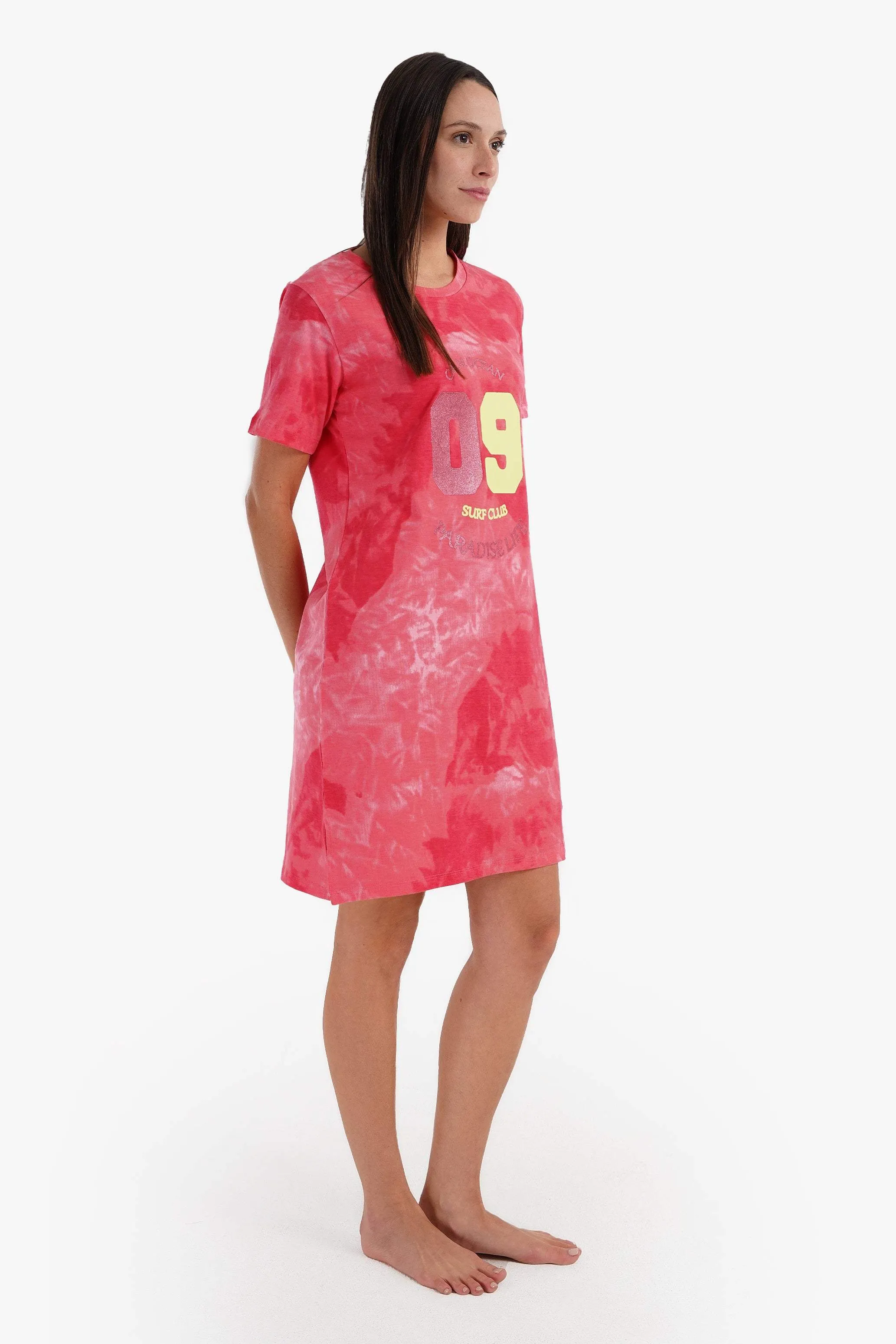 Cotton Above Knee Nightgown