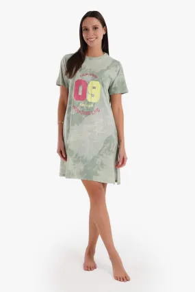 Cotton Above Knee Nightgown