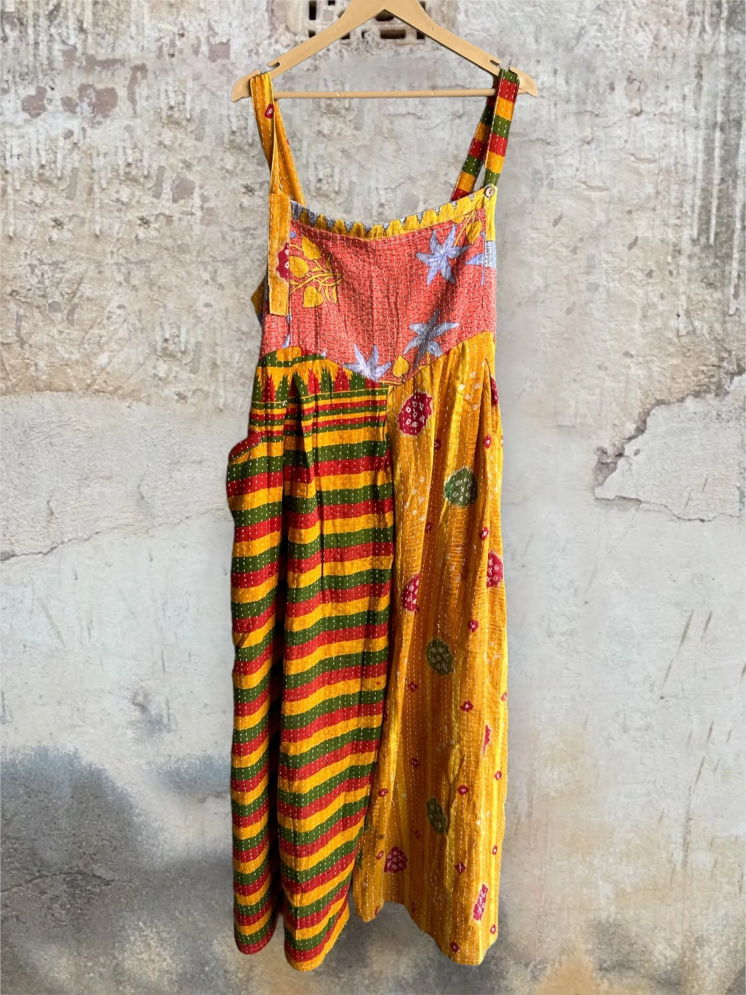 Crossroad Kantha Overall 0224 246