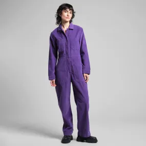 DEDICATED Docksta overall corduroy picasso purple women