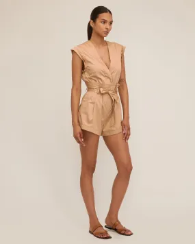 Dixon Paper Bag Sateen Romper