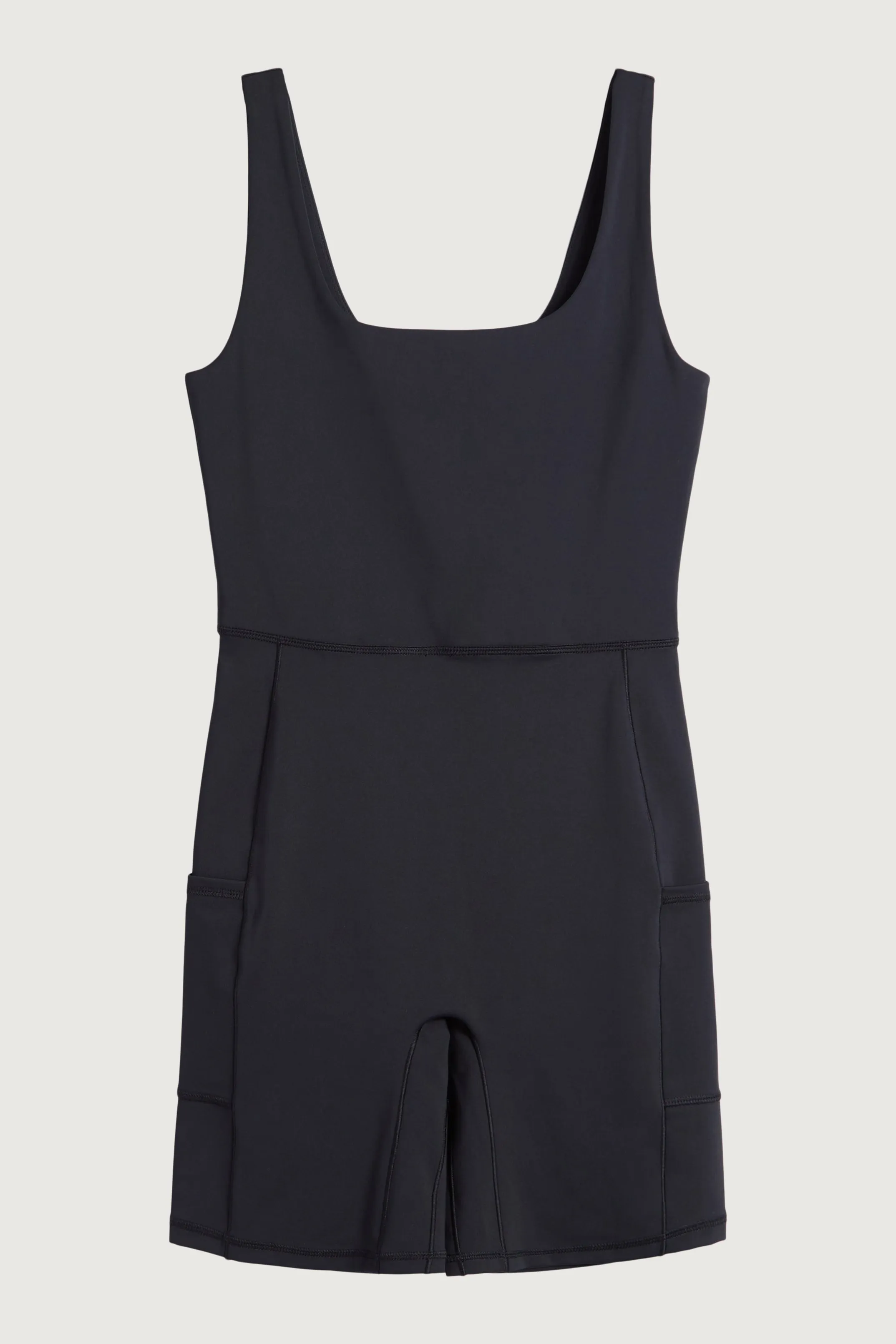 FITTED ROMPER WITH POCKETS