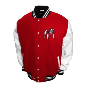 Franchise Club Mens NCAA Wool Varsity Letterman Jacket-09