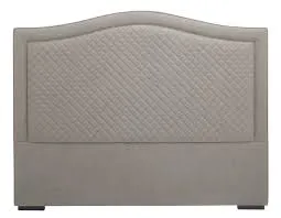 Grey Linen Designer SuperKING headboard on half price offer