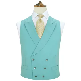 Hayward Green Royal Gabardine Wool Waistcoat