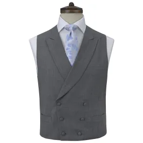 Hayward Grey Super 140's Wool Waistcoat