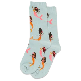 HOTSOX Kid's Mermaid Crew Socks