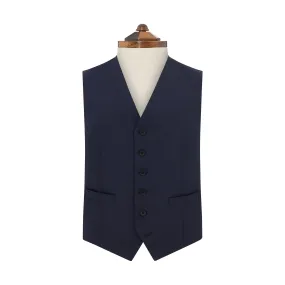 Hyde Navy Herringbone Waistcoat