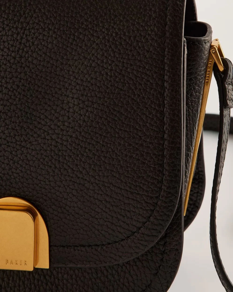 Imilda Satchel Crossbody Bag With Lock Detail