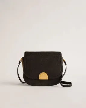 Imilda Satchel Crossbody Bag With Lock Detail