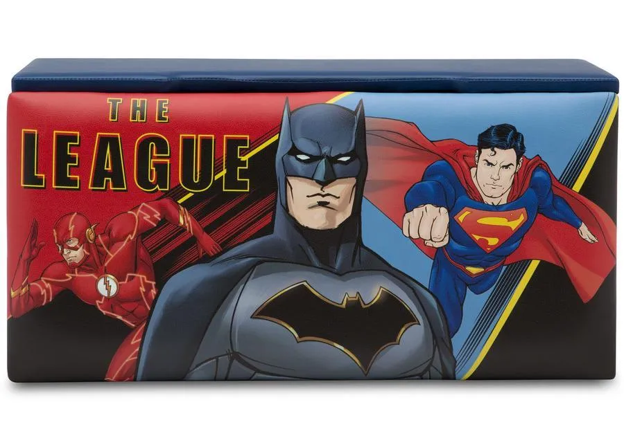 Justice League Storage Bench