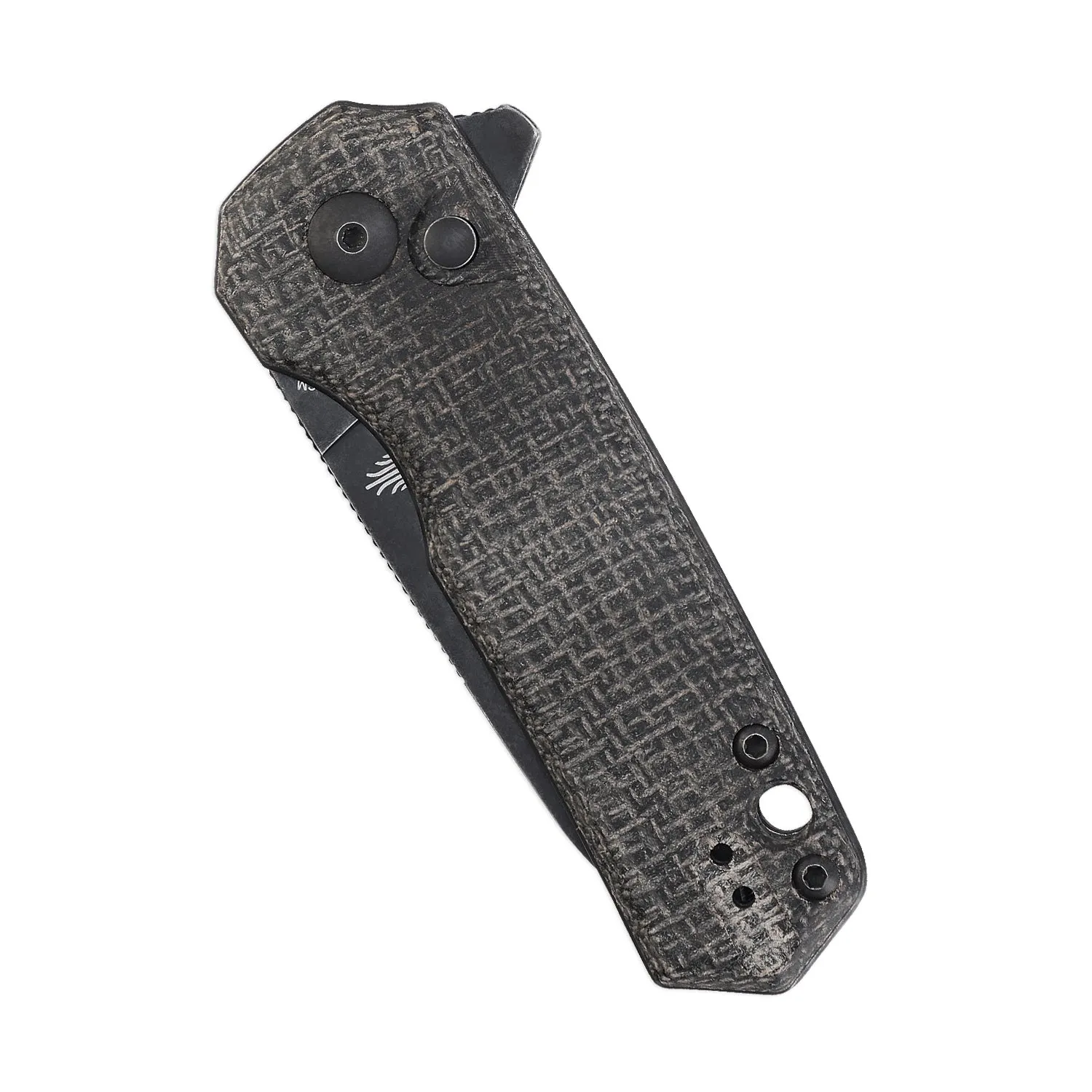 Kizer Azo Lieb M Button Lock Black Micarta V3541C2 (2.98 Black SW)