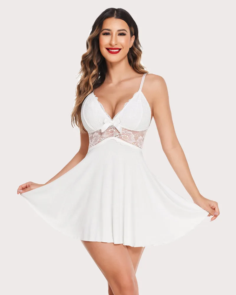 Lace Full Slip Dress Sleepwear