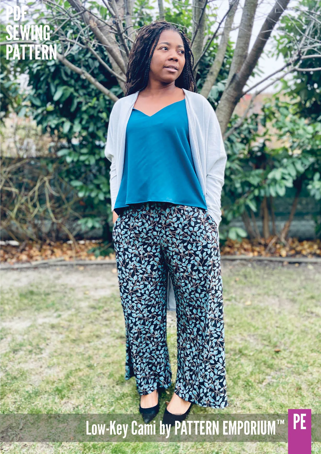 Low-Key Cami | Woven Strappy Top Sewing Pattern