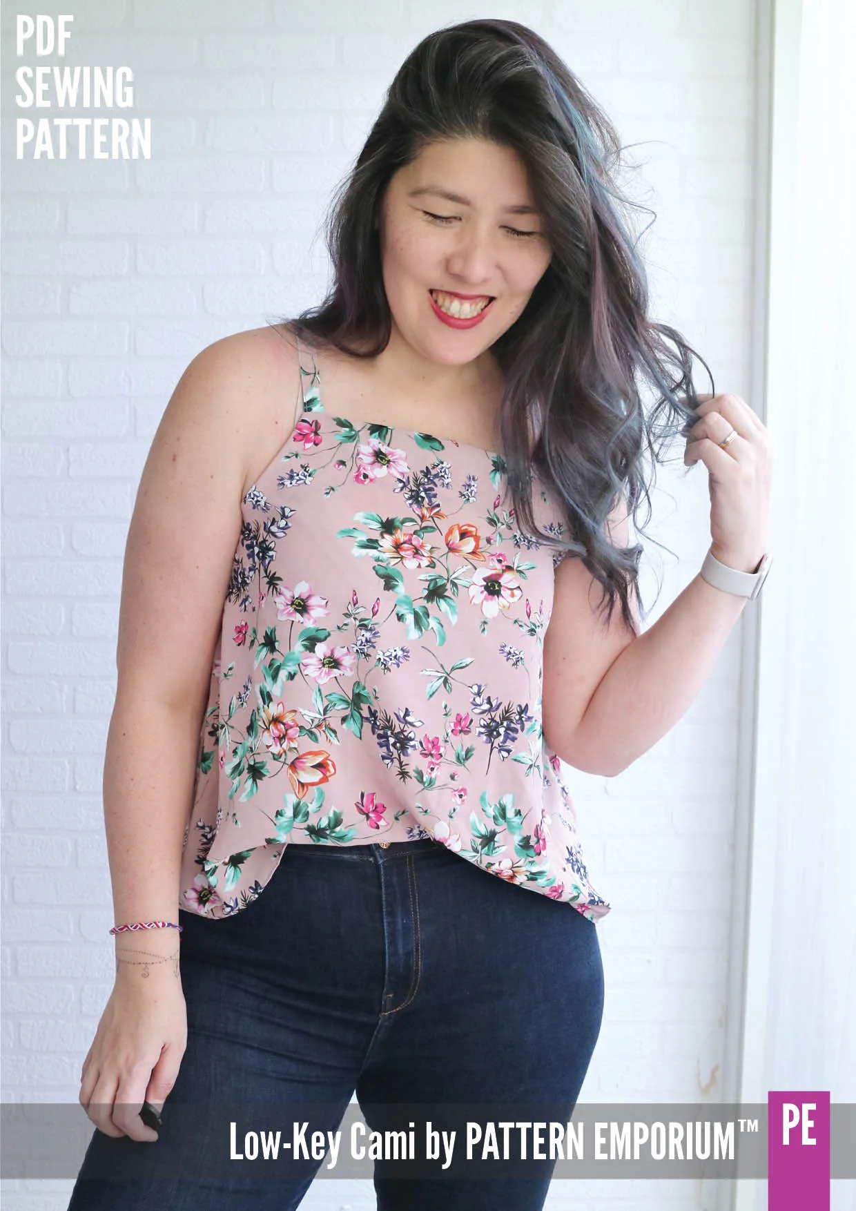 Low-Key Cami | Woven Strappy Top Sewing Pattern