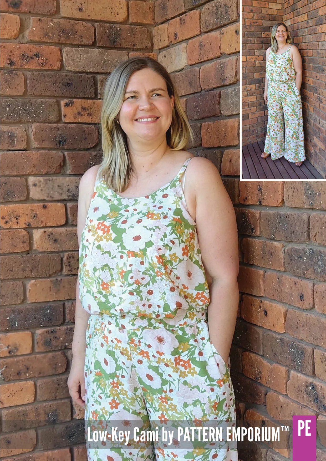 Low-Key Cami | Woven Strappy Top Sewing Pattern