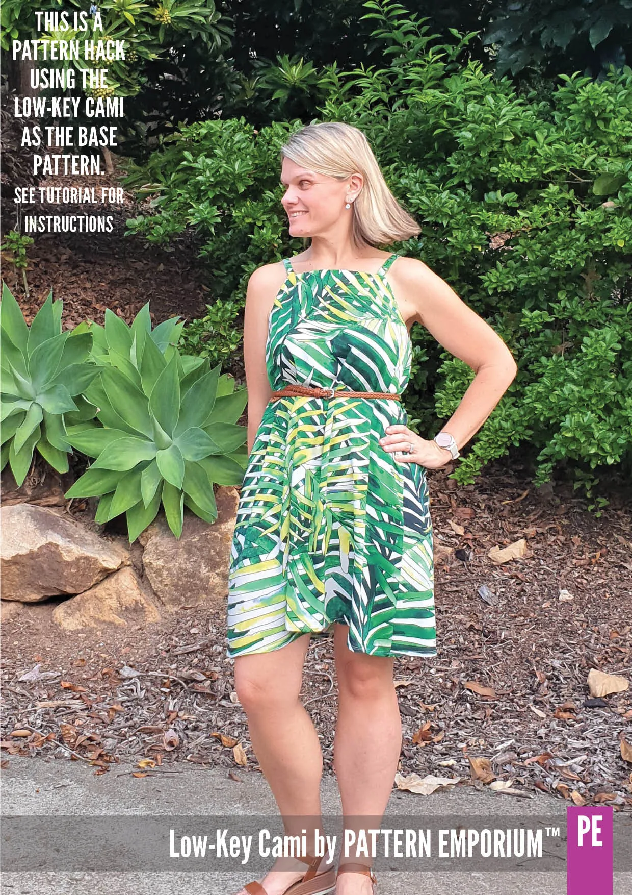 Low-Key Cami | Woven Strappy Top Sewing Pattern