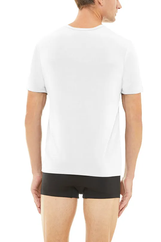 Men's Polyamide V-neck Top