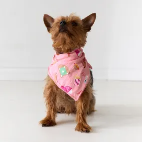 Pink All Stars Pet Bandana