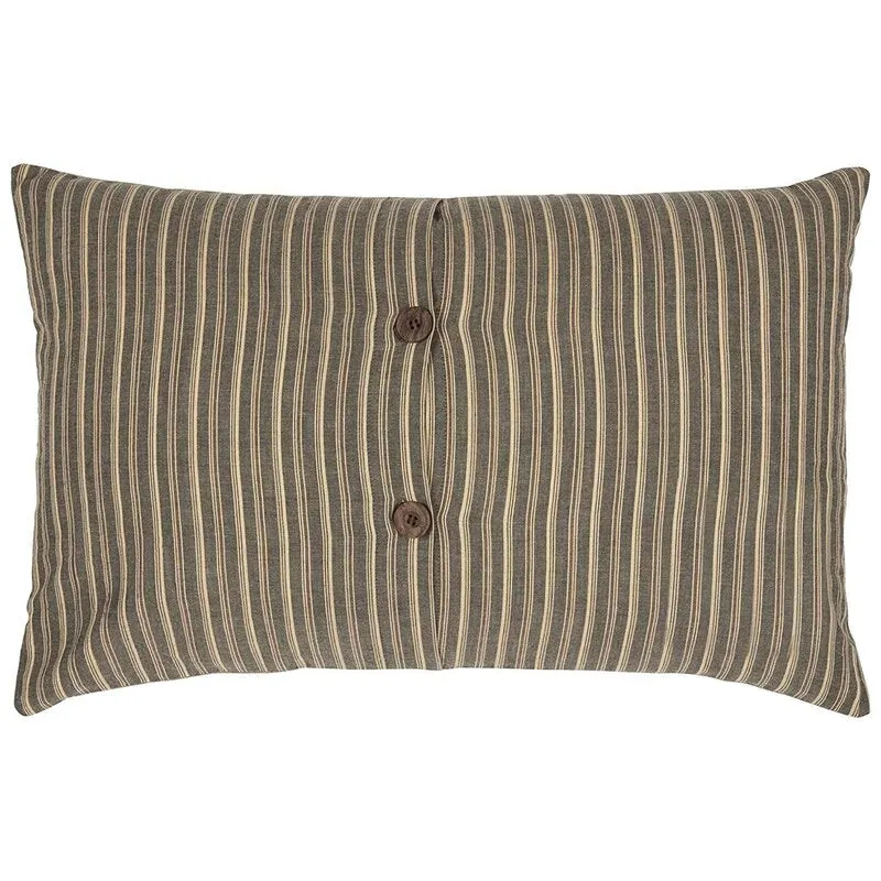 Pruscu Farmhouse Rectangular 100% Cotton Pillow Cover & Insert