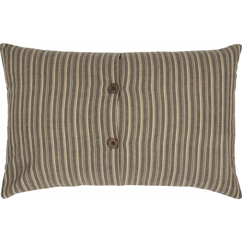 Pruscu Farmhouse Rectangular 100% Cotton Pillow Cover & Insert