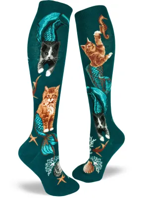 Purrmaids Knee Socks