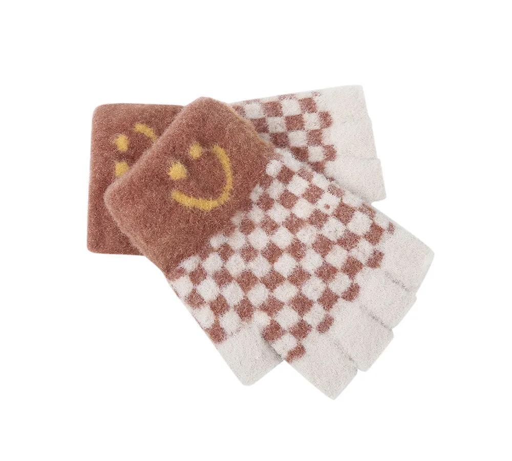 TARRAMARRA® Kids Knit Fingerless Ultra Plush Knit Gloves