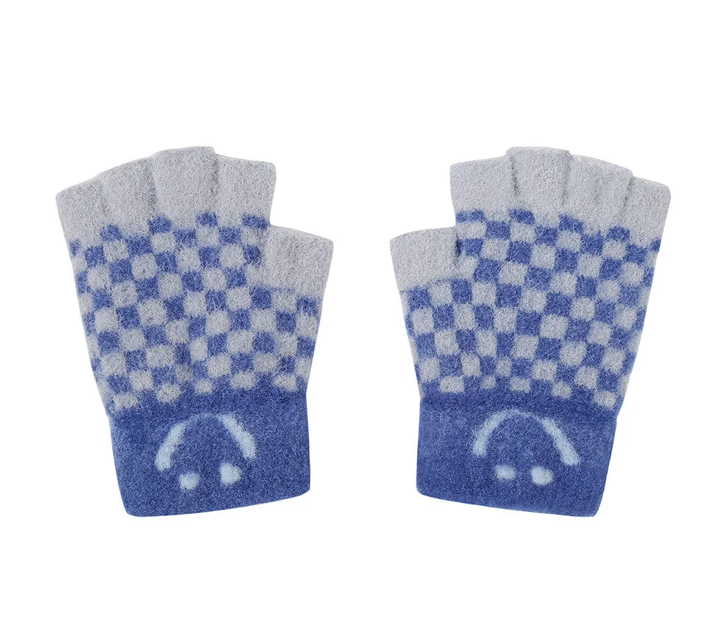 TARRAMARRA® Kids Knit Fingerless Ultra Plush Knit Gloves