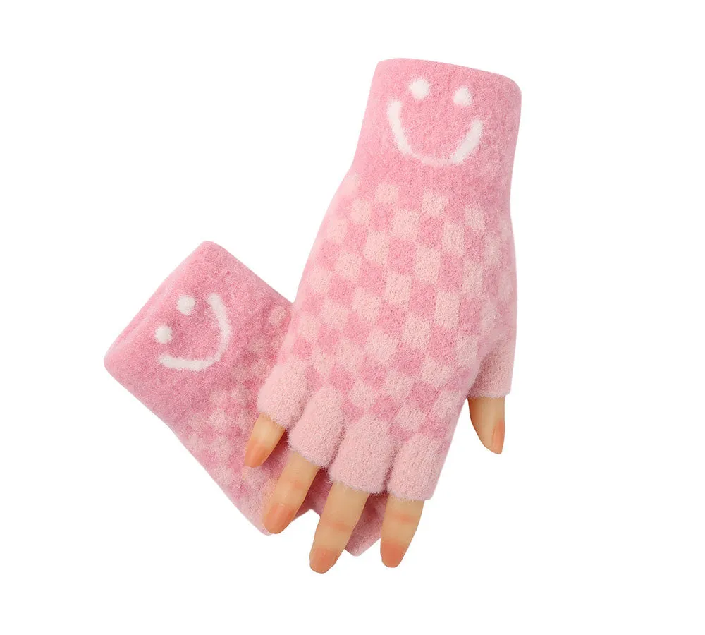 TARRAMARRA® Kids Knit Fingerless Ultra Plush Knit Gloves