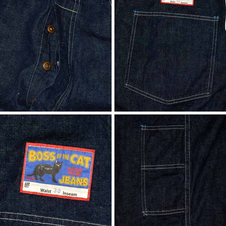 TCB jeans "Boss of the Cat Overall" 10.2oz Overall