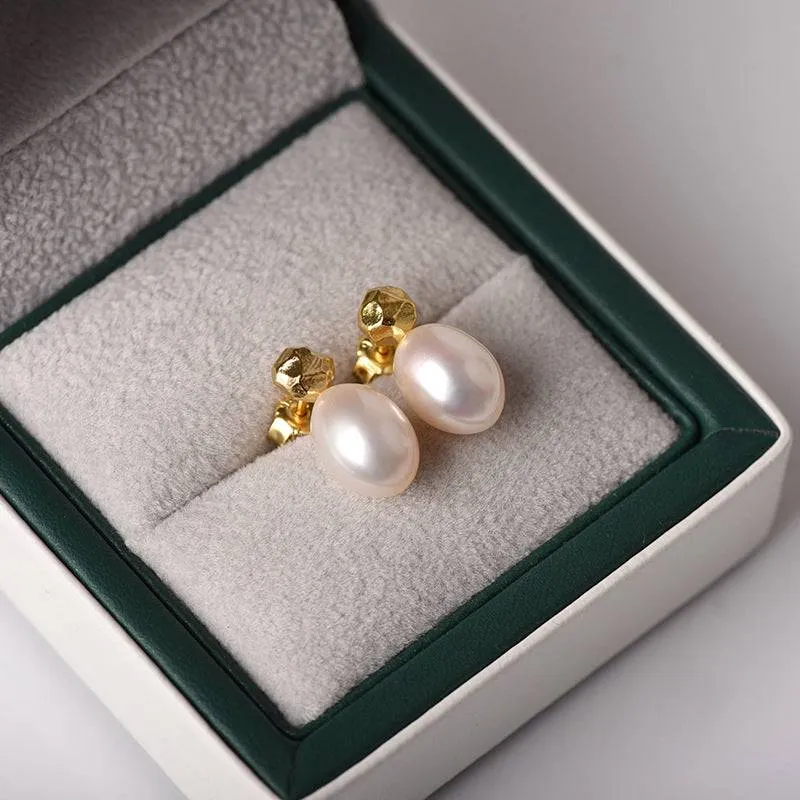 Teardrop Pearl Earrings